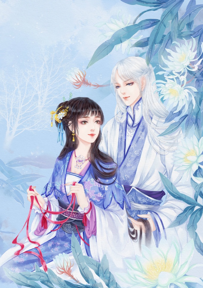 超甜的古風情侶圖集，清新唯美古風圖片（19張）