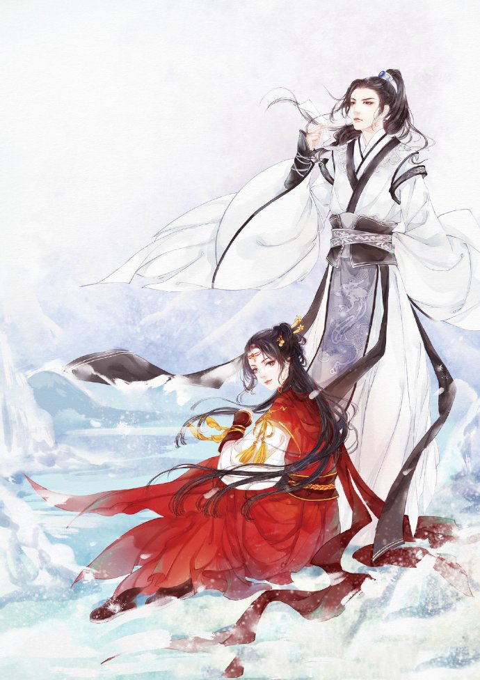 超甜的古風情侶圖集，清新唯美古風圖片（19張）