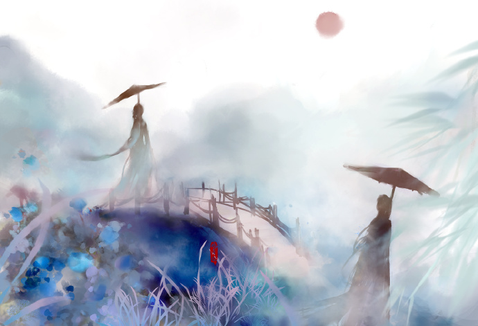 高清古風(fēng)情侶圖集(52張)，超恩愛甜蜜的古風(fēng)圖片