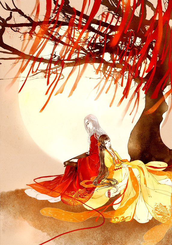 高清古風(fēng)情侶圖集(52張)，超恩愛甜蜜的古風(fēng)圖片