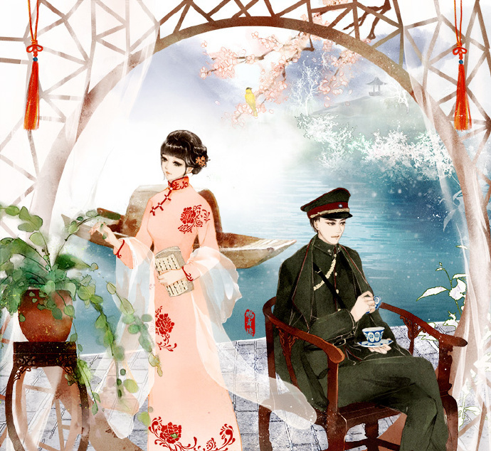 高清古風(fēng)情侶圖集(52張)，超恩愛甜蜜的古風(fēng)圖片