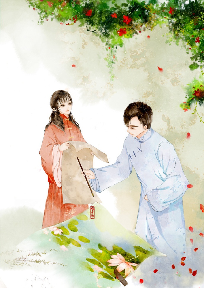 高清古風(fēng)情侶圖集(52張)，超恩愛甜蜜的古風(fēng)圖片