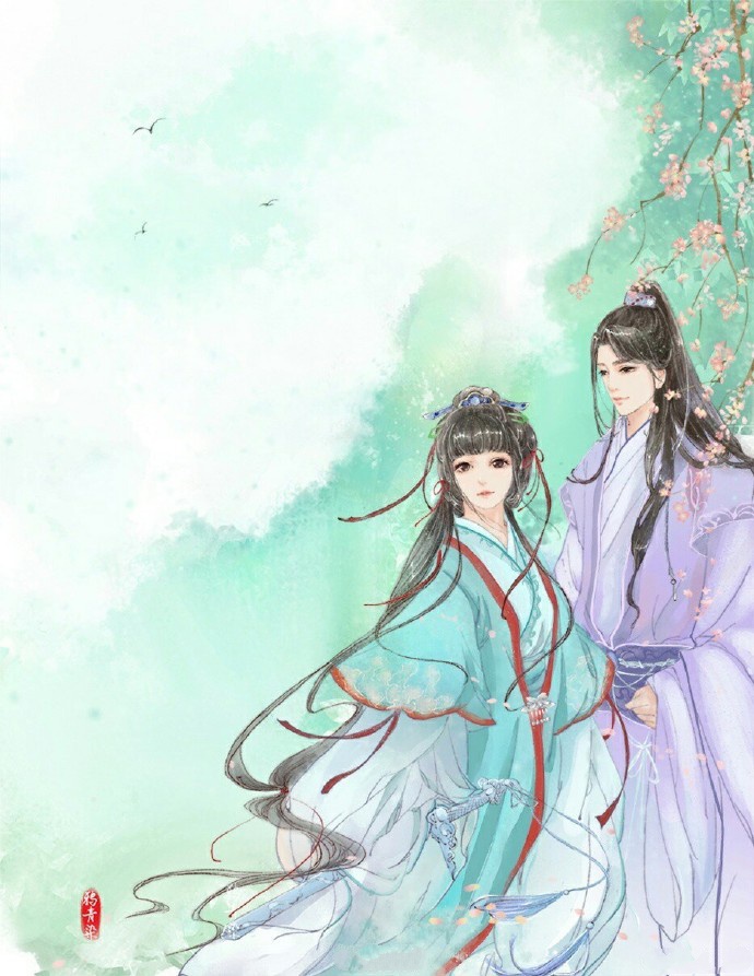 高清古風(fēng)情侶圖集(52張)，超恩愛甜蜜的古風(fēng)圖片