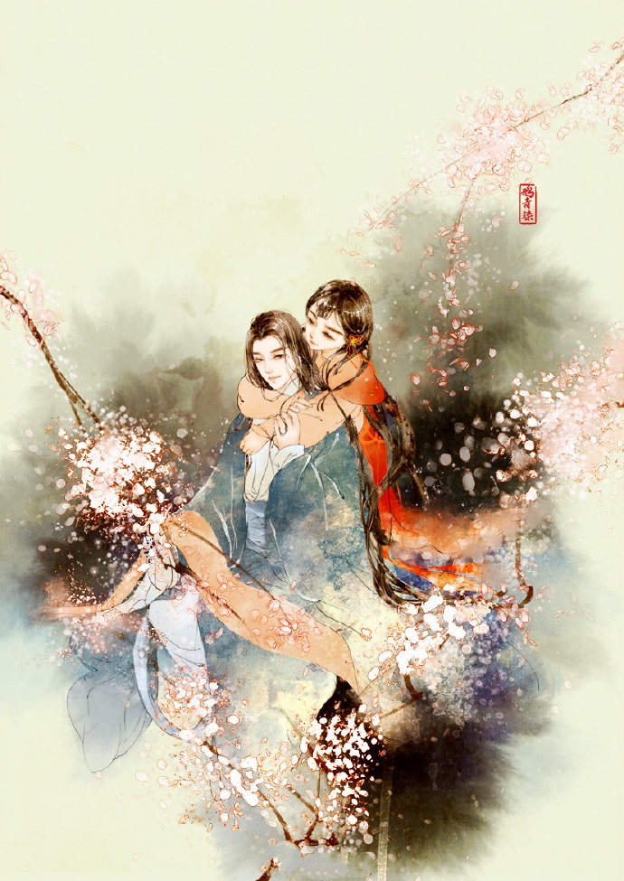 高清古風(fēng)情侶圖集(52張)，超恩愛甜蜜的古風(fēng)圖片