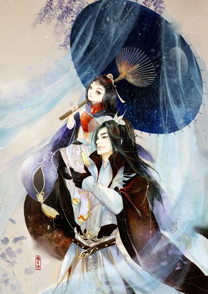 高清古風(fēng)情侶圖集(52張)，超恩愛甜蜜的古風(fēng)圖片