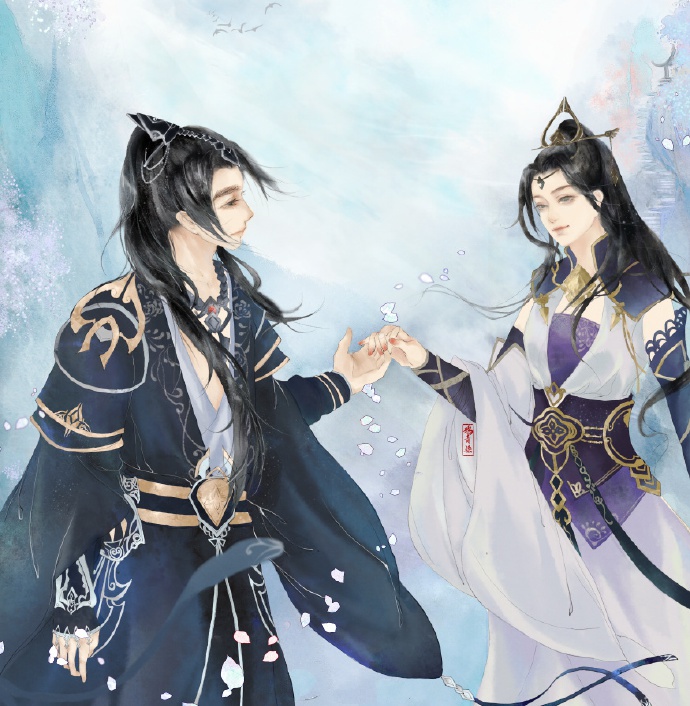 高清古風(fēng)情侶圖集(52張)，超恩愛甜蜜的古風(fēng)圖片