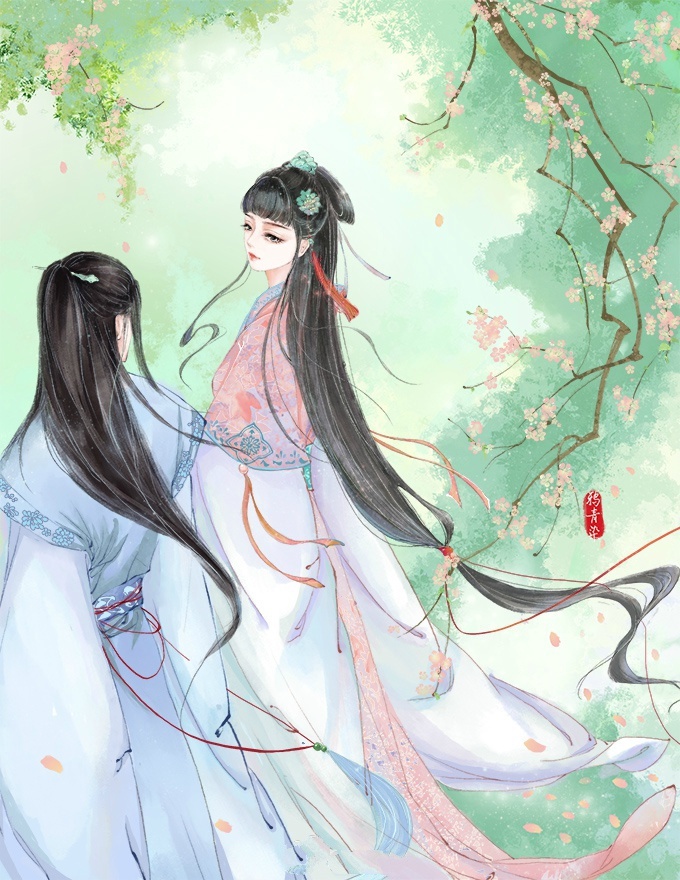 高清古風(fēng)情侶圖集(52張)，超恩愛甜蜜的古風(fēng)圖片