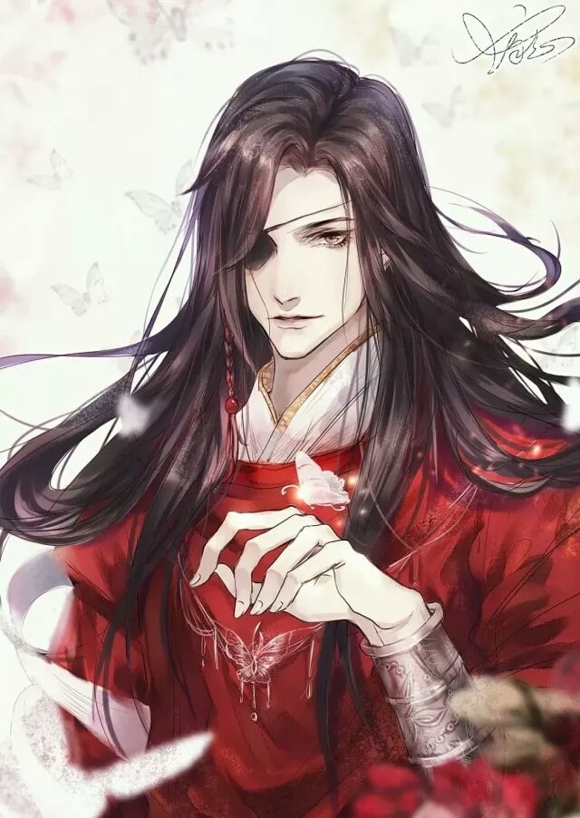 《天官賜福》古風(fēng)圖集(23張），花城好帥呀！