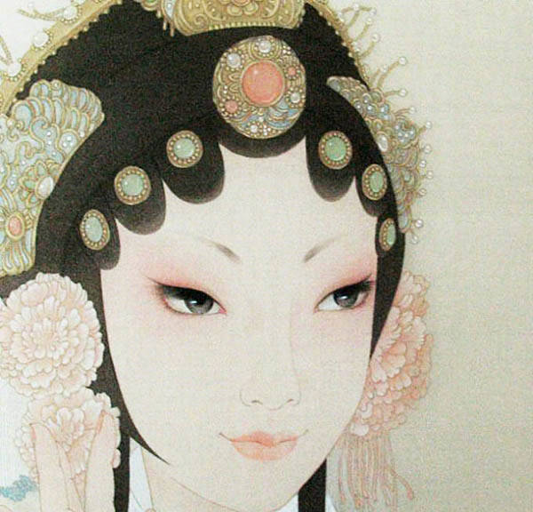 超美的京劇花旦人物圖集，可做頭像的花旦人物
