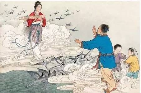 七夕賞最美《牛郎織女》連環(huán)畫，墨浪作品