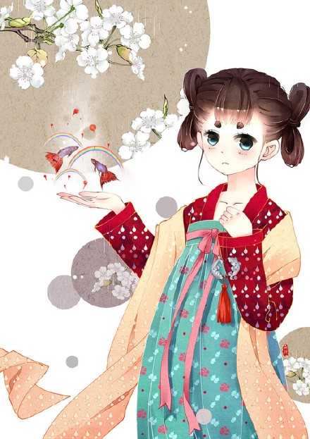 可愛古風(fēng)女子圖集，超萌的古風(fēng)圖片