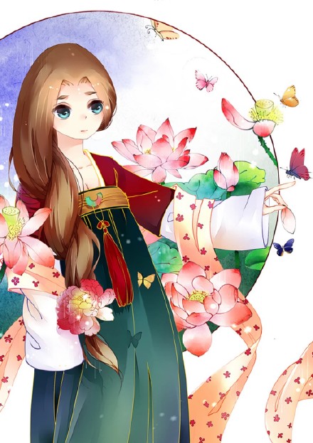 可愛古風(fēng)女子圖集，超萌的古風(fēng)圖片