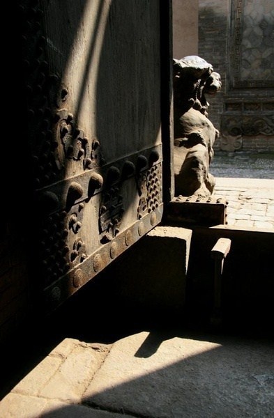 一組流淌著歲月的中國門，美呆了！