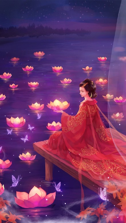 古風(fēng)女子背影圖集，一襲優(yōu)雅背影美呆眾人