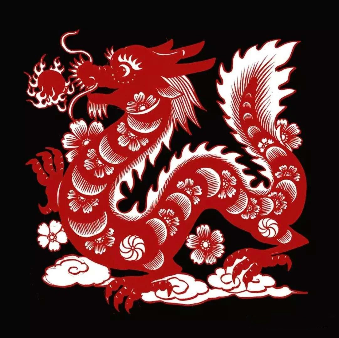 紅與黑的剪紙藝術，曹文峰十二生肖剪紙作品