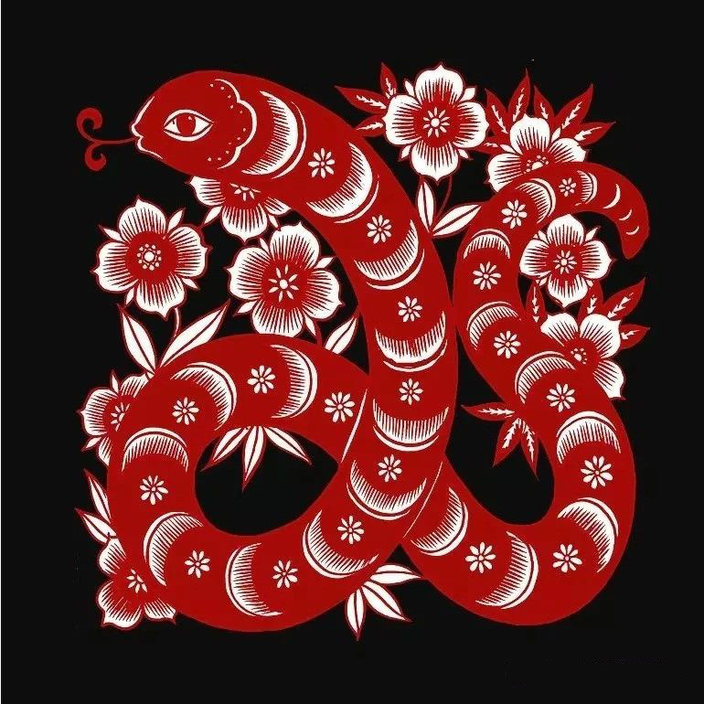 紅與黑的剪紙藝術，曹文峰十二生肖剪紙作品