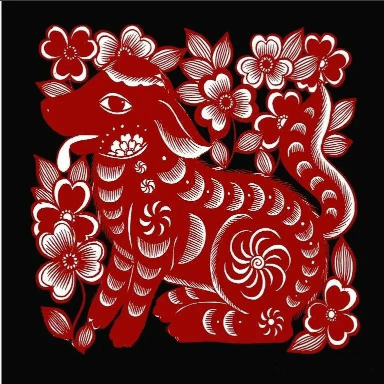 紅與黑的剪紙藝術，曹文峰十二生肖剪紙作品
