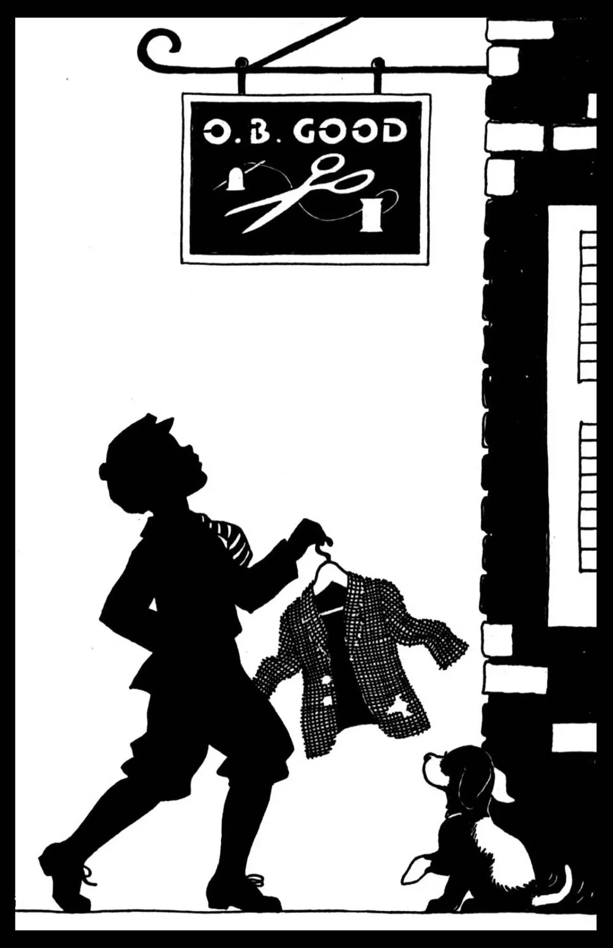 黑白童趣剪紙(26張)，西方剪影作品欣賞