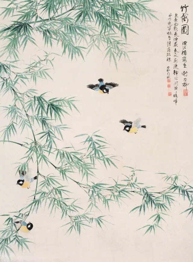 超美國畫圖集欣賞(52張)，高清國畫圖片賞析