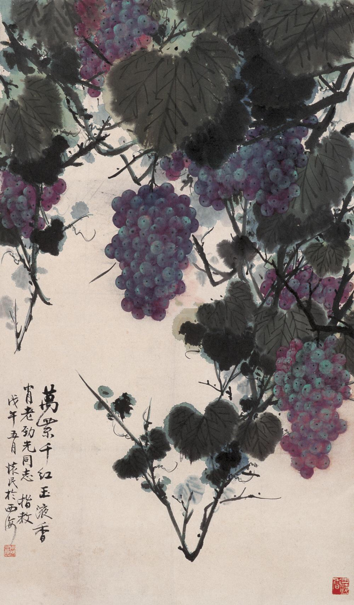 超美國畫圖集欣賞(52張)，高清國畫圖片賞析