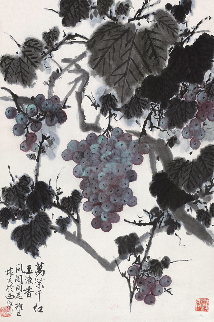 超美國畫圖集欣賞(52張)，高清國畫圖片賞析