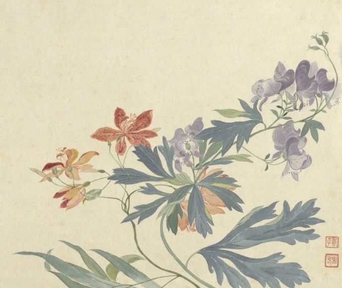 超美國畫圖集欣賞(52張)，高清國畫圖片賞析