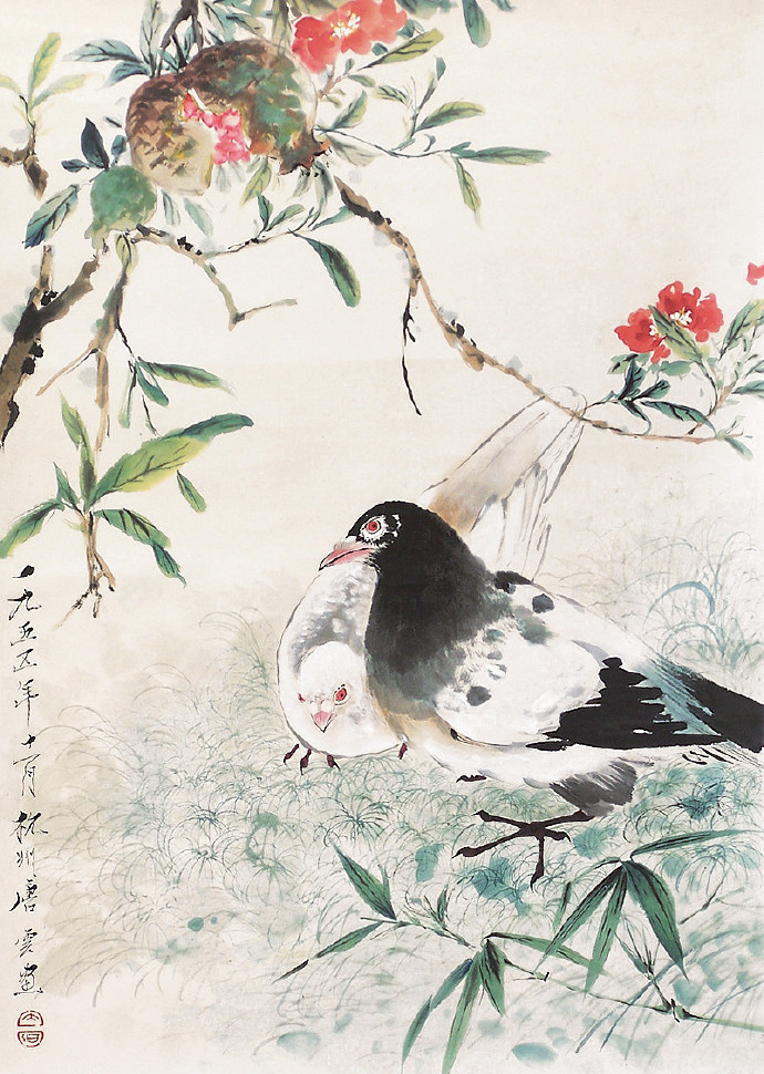 超美國畫圖集欣賞(52張)，高清國畫圖片賞析