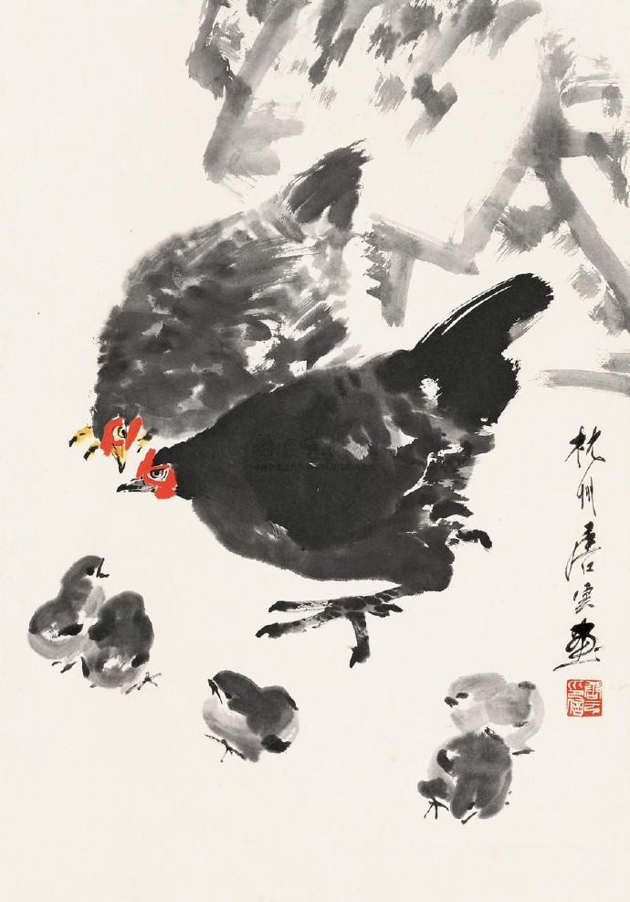 超美國畫圖集欣賞(52張)，高清國畫圖片賞析