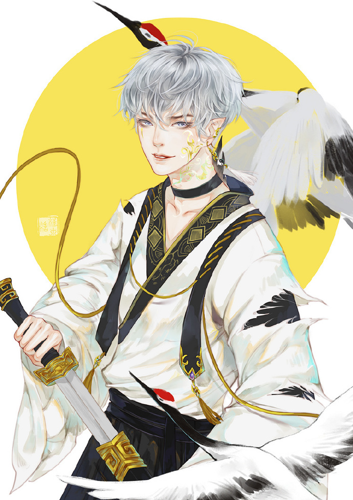 高清古風(fēng)美男圖集(12張)，超帥美男子古風(fēng)圖片