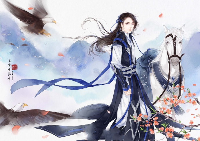 高清古風(fēng)美男圖集(12張)，超帥美男子古風(fēng)圖片