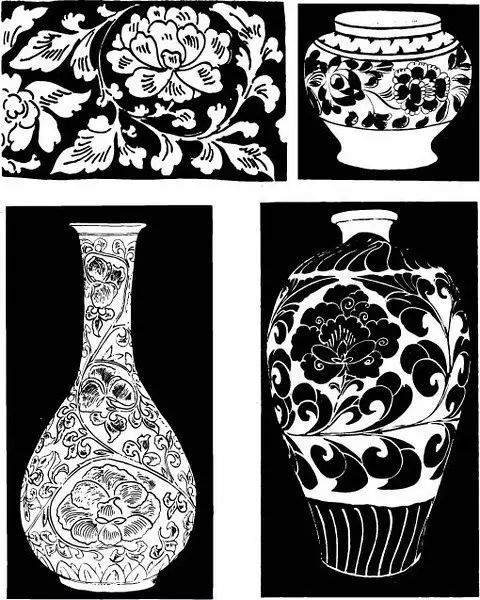 青花瓷素材圖案欣賞，中國傳統(tǒng)藝術就是這么美