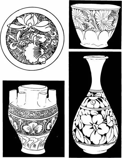 青花瓷素材圖案欣賞，中國傳統(tǒng)藝術就是這么美