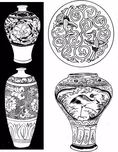 青花瓷素材圖案欣賞，中國傳統(tǒng)藝術就是這么美