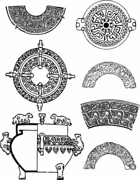 中國(guó)傳統(tǒng)圖案紋樣之青銅器，美得驚心動(dòng)魄!