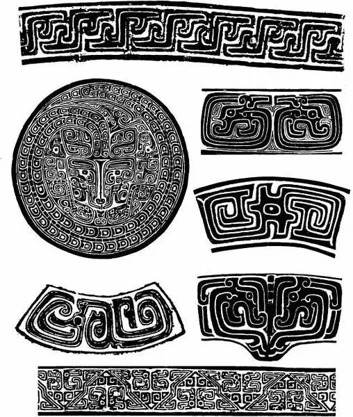 中國(guó)傳統(tǒng)圖案紋樣之青銅器，美得驚心動(dòng)魄!
