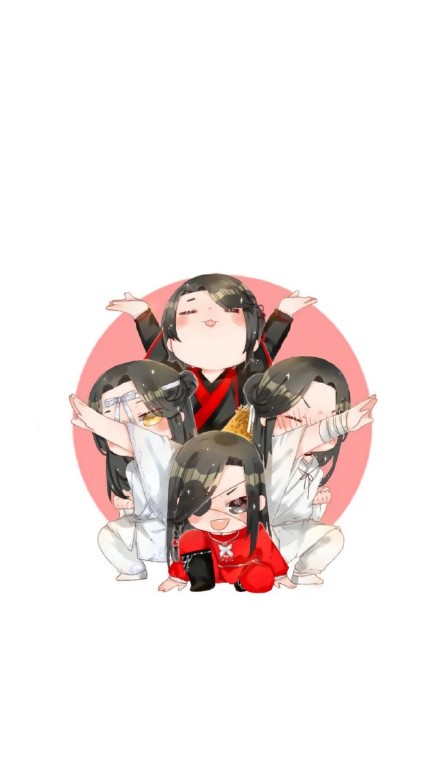 《魔道祖師》古風(fēng)圖片，超萌Q版人物壁紙圖集