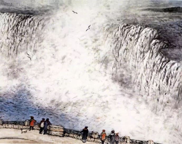 國(guó)畫山水圖集(41張)，高清國(guó)畫圖片欣賞