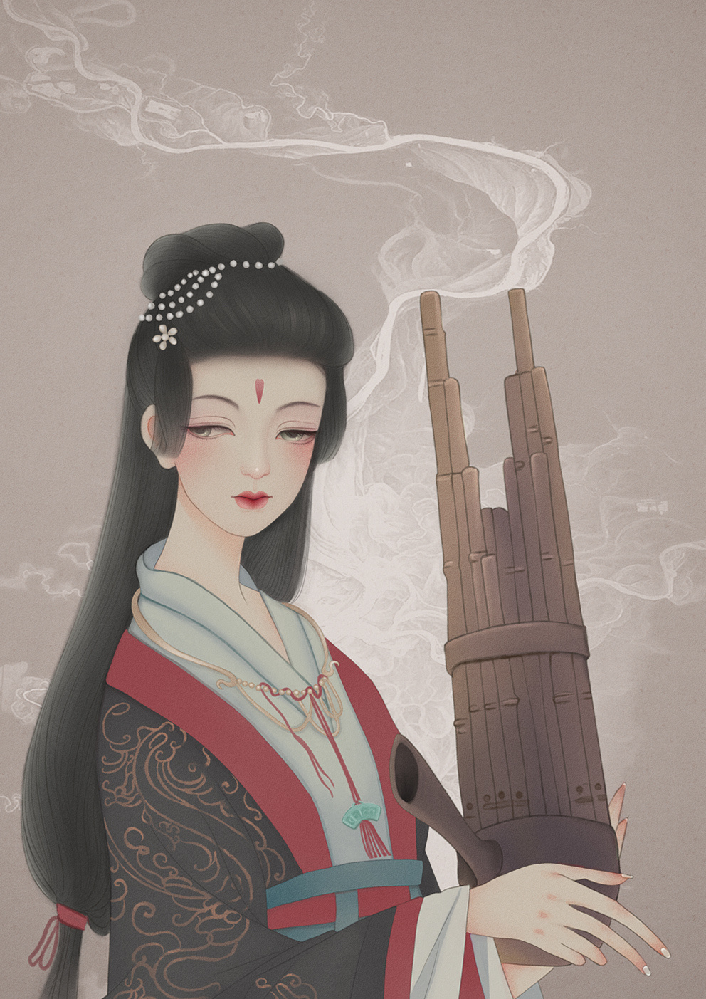 氣質(zhì)韻味的古風(fēng)女子，一組唯美高清古風(fēng)圖片