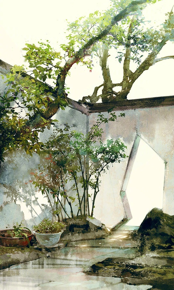 唯美古風(fēng)意境的圖片，古風(fēng)圖片手機(jī)壁紙素材