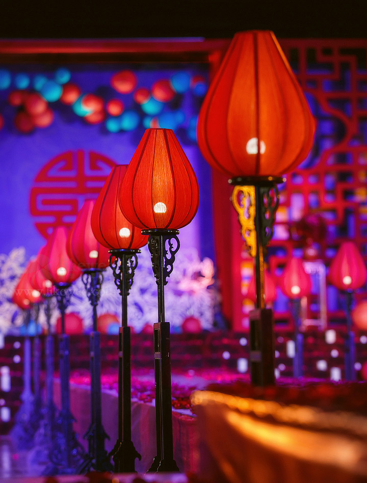 一場最美中國傳統(tǒng)婚禮，中式婚禮中的一角