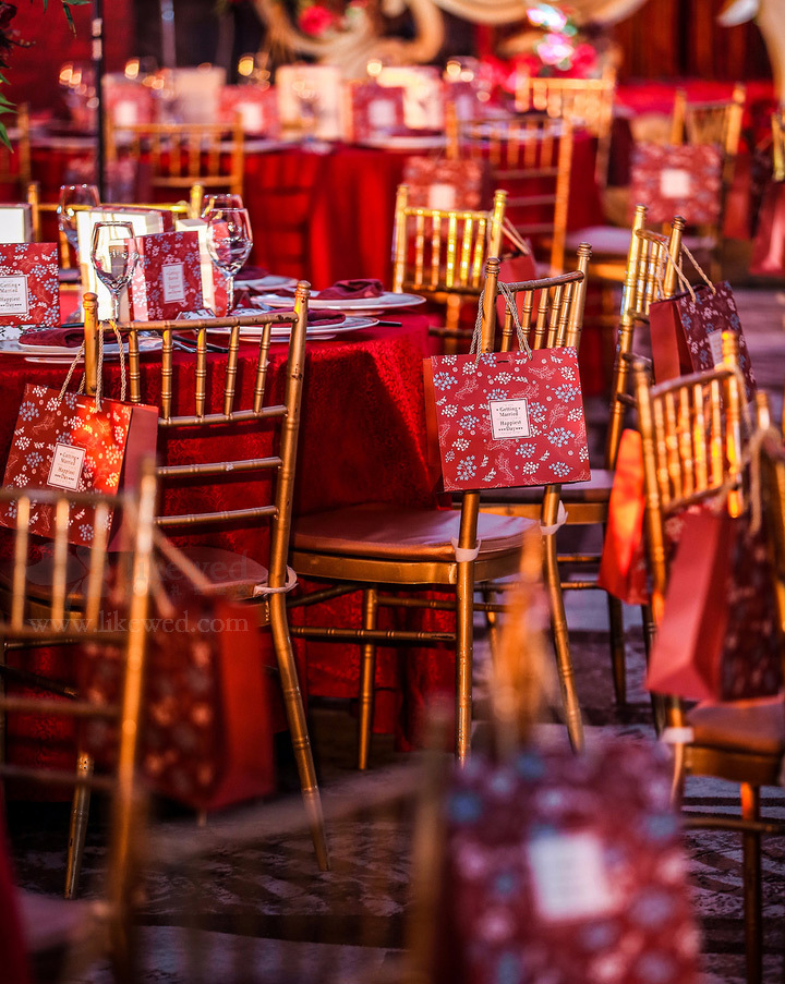 一場最美中國傳統(tǒng)婚禮，中式婚禮中的一角