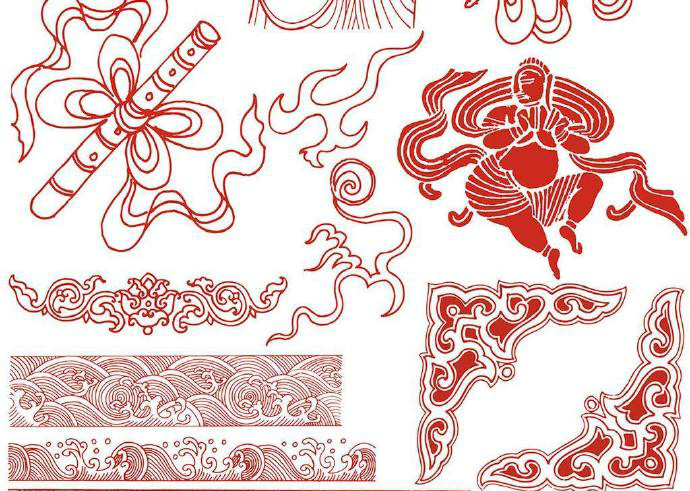 中國古典圖案欣賞，各具特色的中國傳統(tǒng)圖案