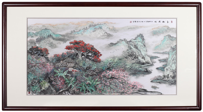 廣繡大師“花佬”許熾光，作品欣賞