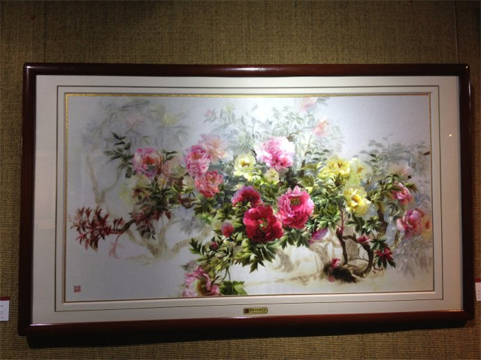 廣繡大師“花佬”許熾光，作品欣賞