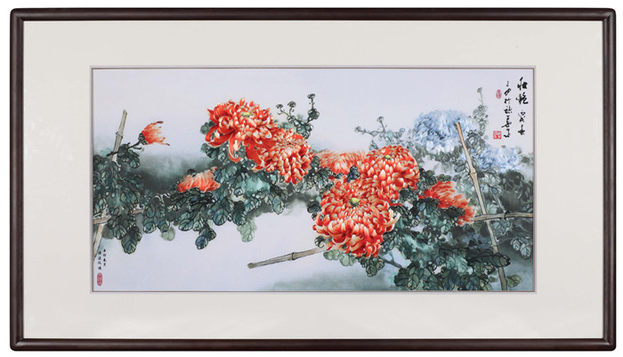 廣繡大師“花佬”許熾光，作品欣賞