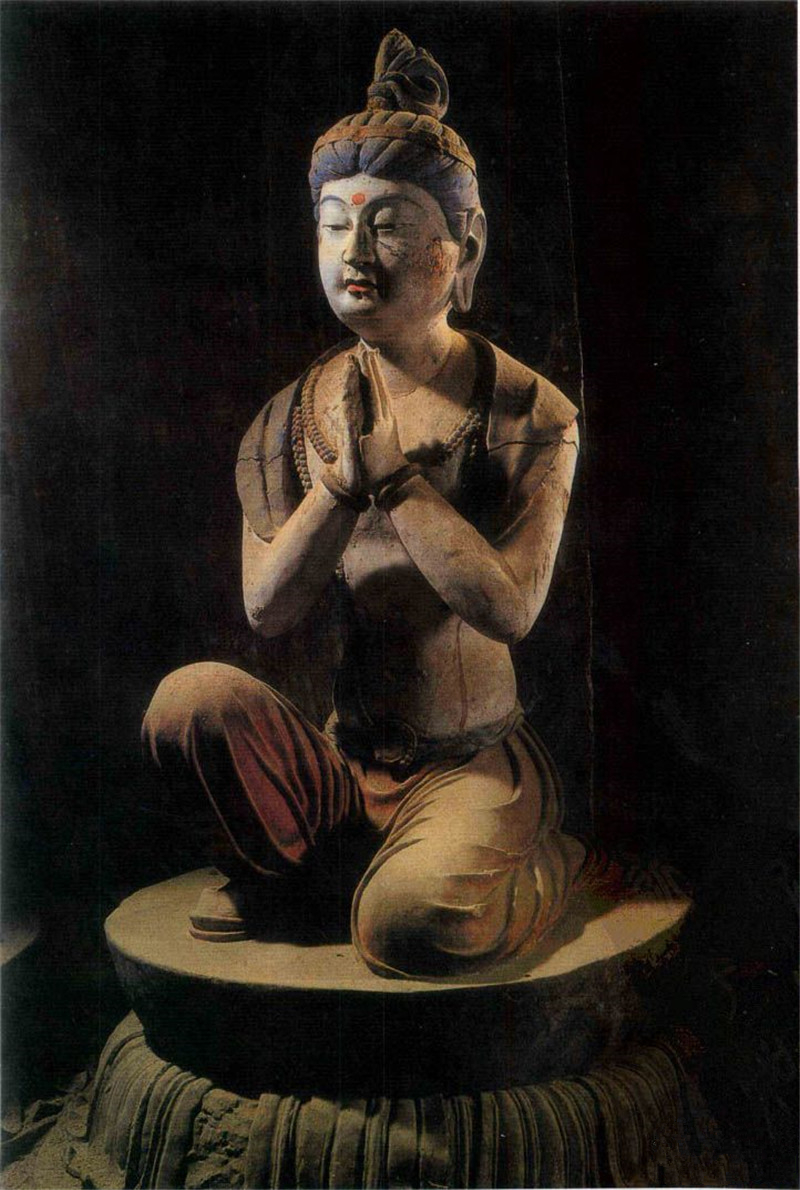 敦煌石洞彩塑佛像(2)