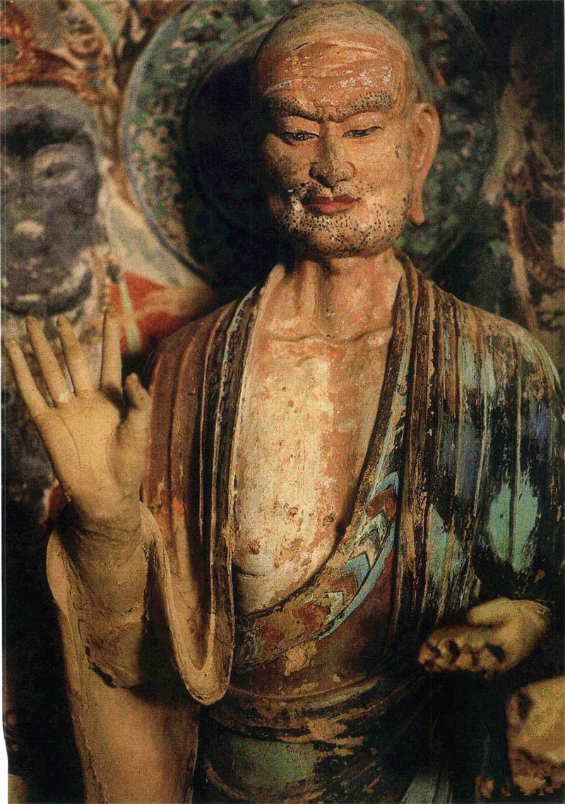 敦煌石洞彩塑佛像(2)