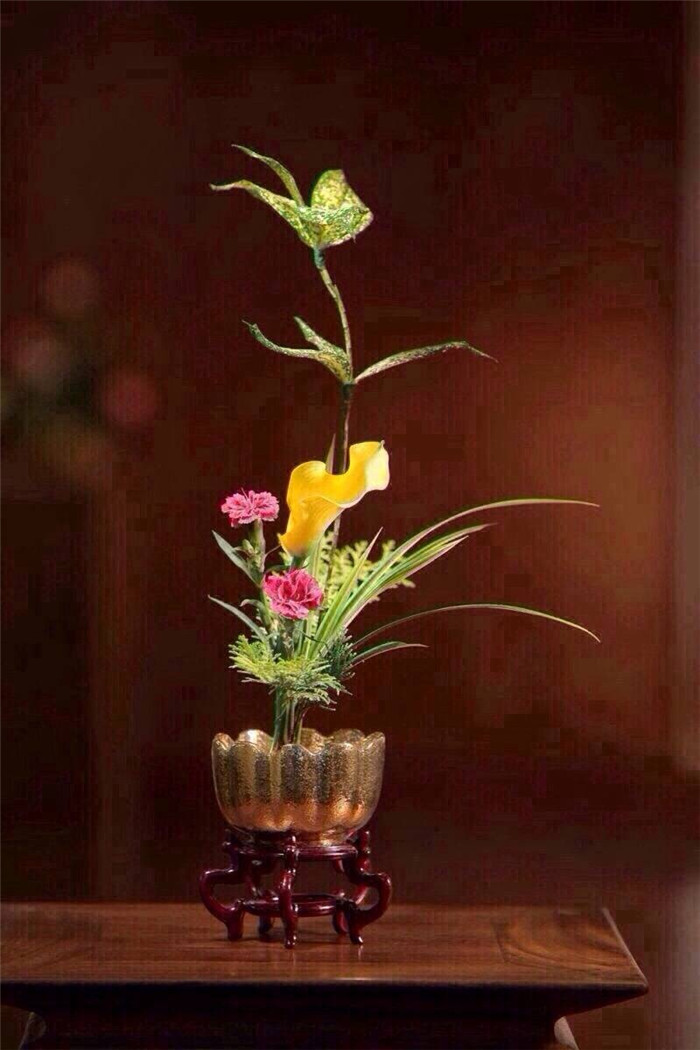 中式插花藝術欣賞