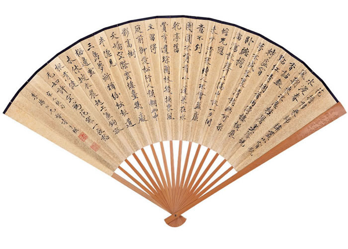 中國(guó)傳統(tǒng)書(shū)畫(huà)折扇之美