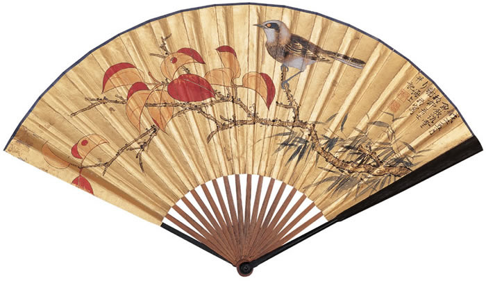 中國傳統(tǒng)書畫折扇之美